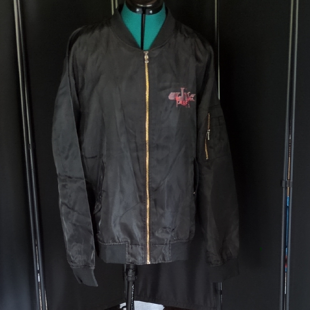Black Bomber Jacket